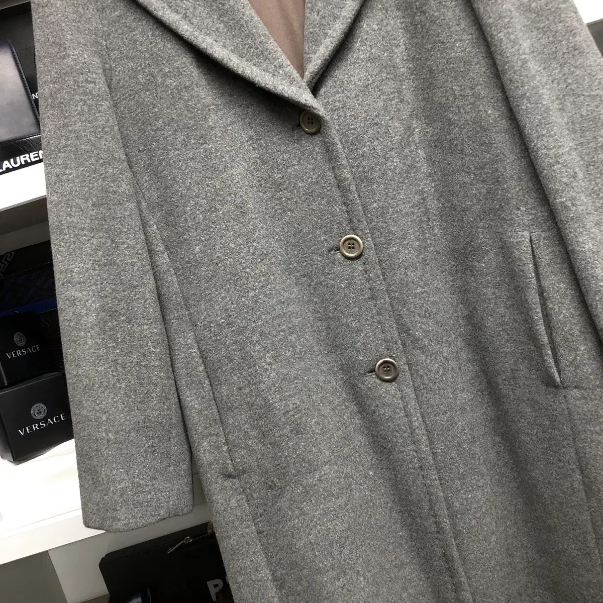 [ MaxMara ] 막스앤코 앙고라 롱 코트