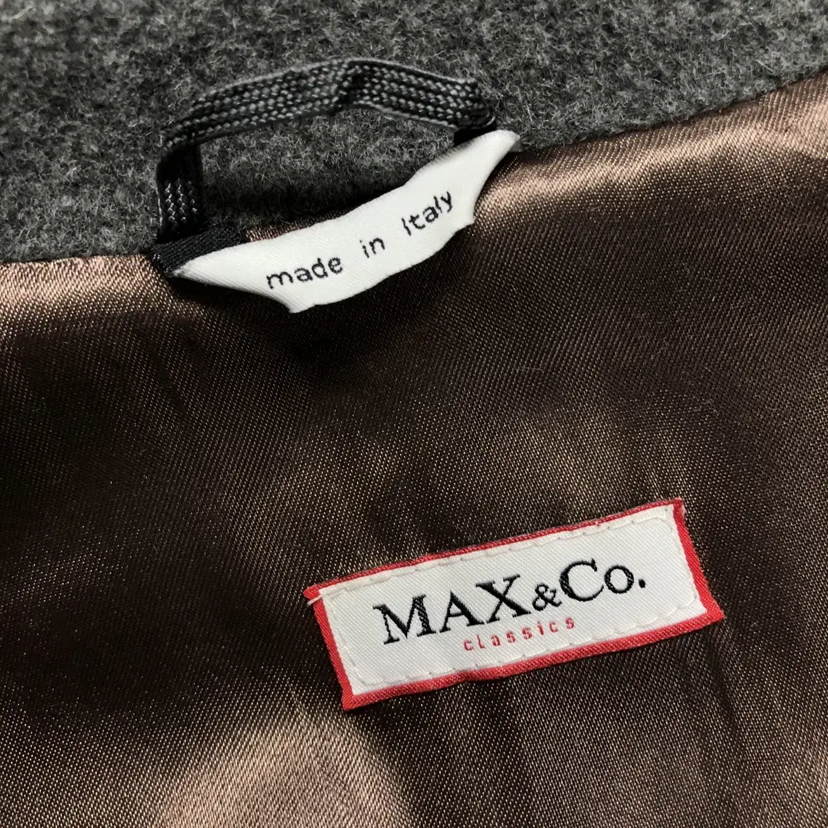 [ MaxMara ] 막스앤코 앙고라 롱 코트