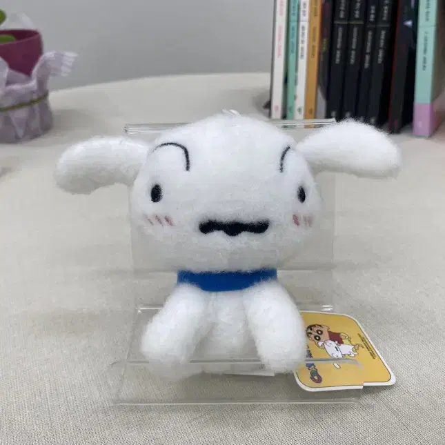 짱구는 못말려 봉제인형 키링 가방고리 (짱구 15cm 흰둥이 10cm)