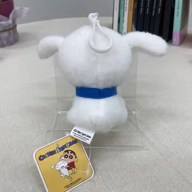 짱구는 못말려 봉제인형 키링 가방고리 (짱구 15cm 흰둥이 10cm)