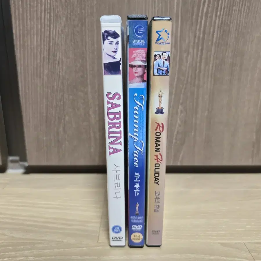 사브리나, 화니페이스, 로마의 휴일 DVD 오드리햅번