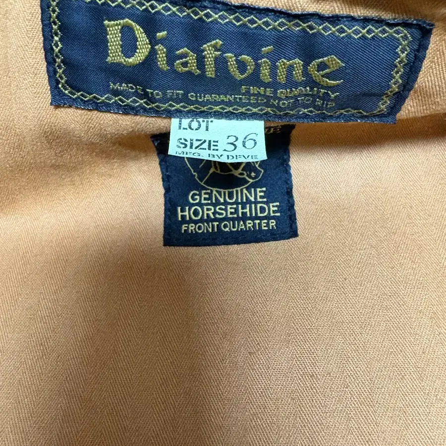 디아프바인 diafvine A-2 A2 horse hide 36