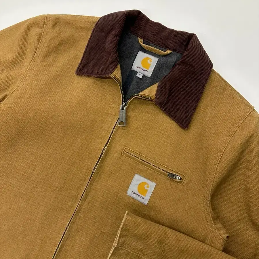 Carhartt 칼하트 베이지 디트로이트 자켓