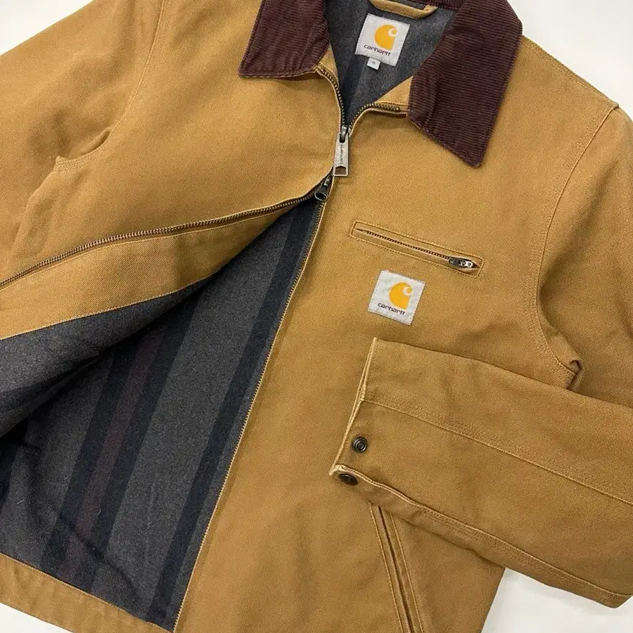 Carhartt 칼하트 베이지 디트로이트 자켓