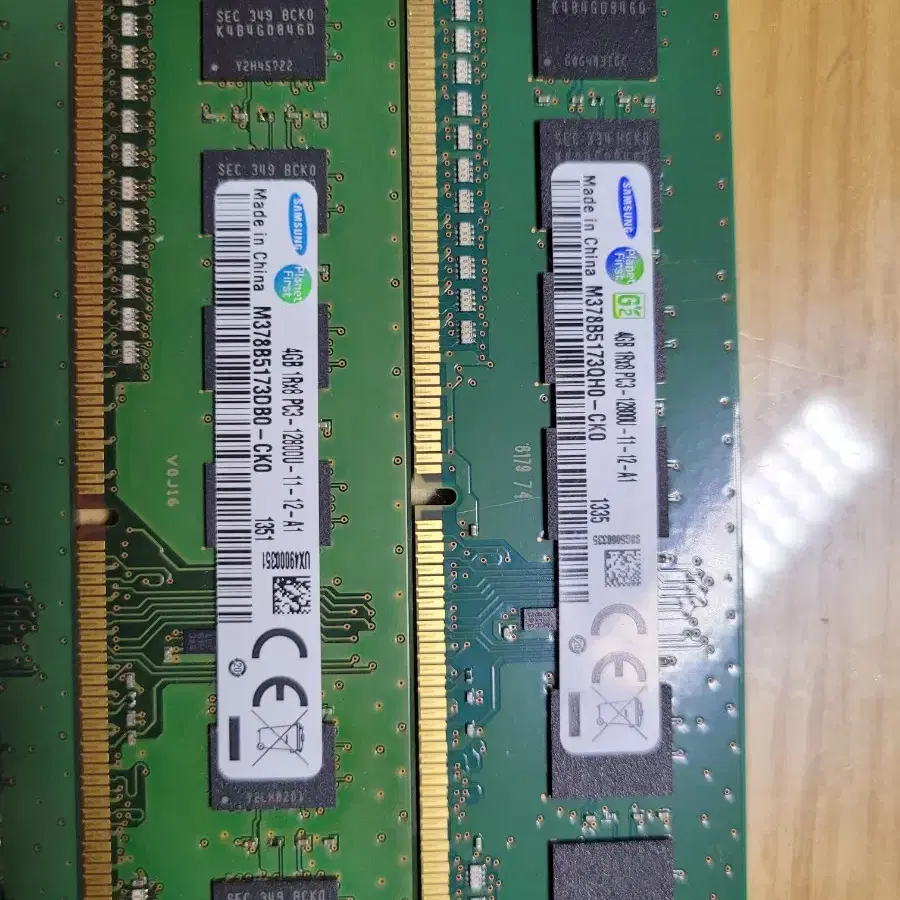 DDR3 4GB 데스크탑 메모리 4개