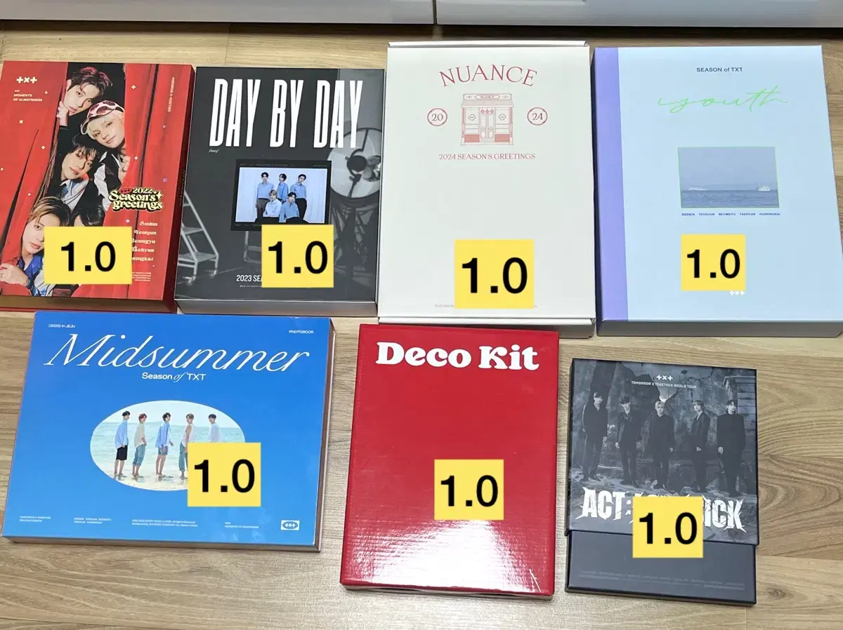 투바투 포토북 양도(시그 메모리즈 포토북 데코키트 럽씩DVD)