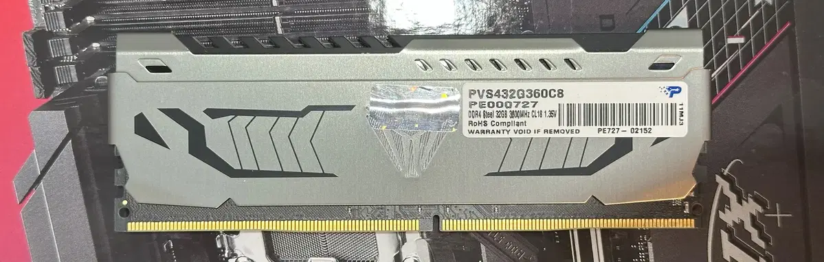 패트리어트 ddr4 3600 cl18 32g 서린정품 램 단품