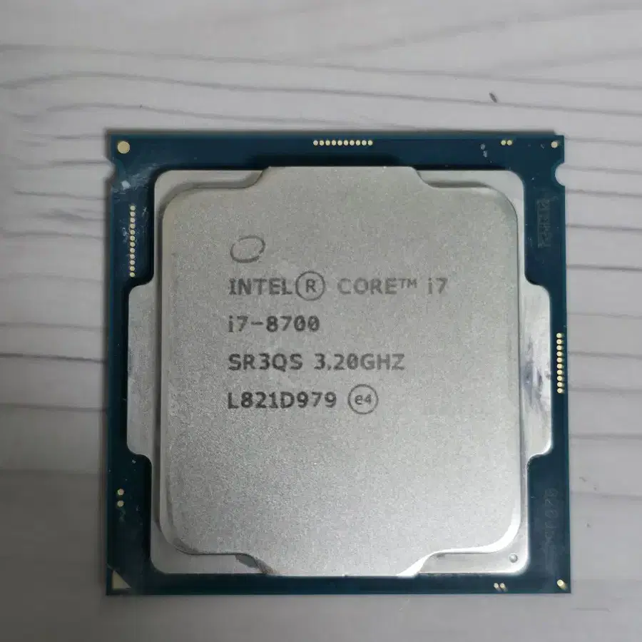 CPU) 인텔 I7-8700 (8세대 커피레이크) 팝니다.