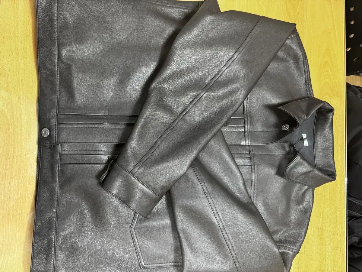 판매) A.PRESSE 1st Type Leather Jacket