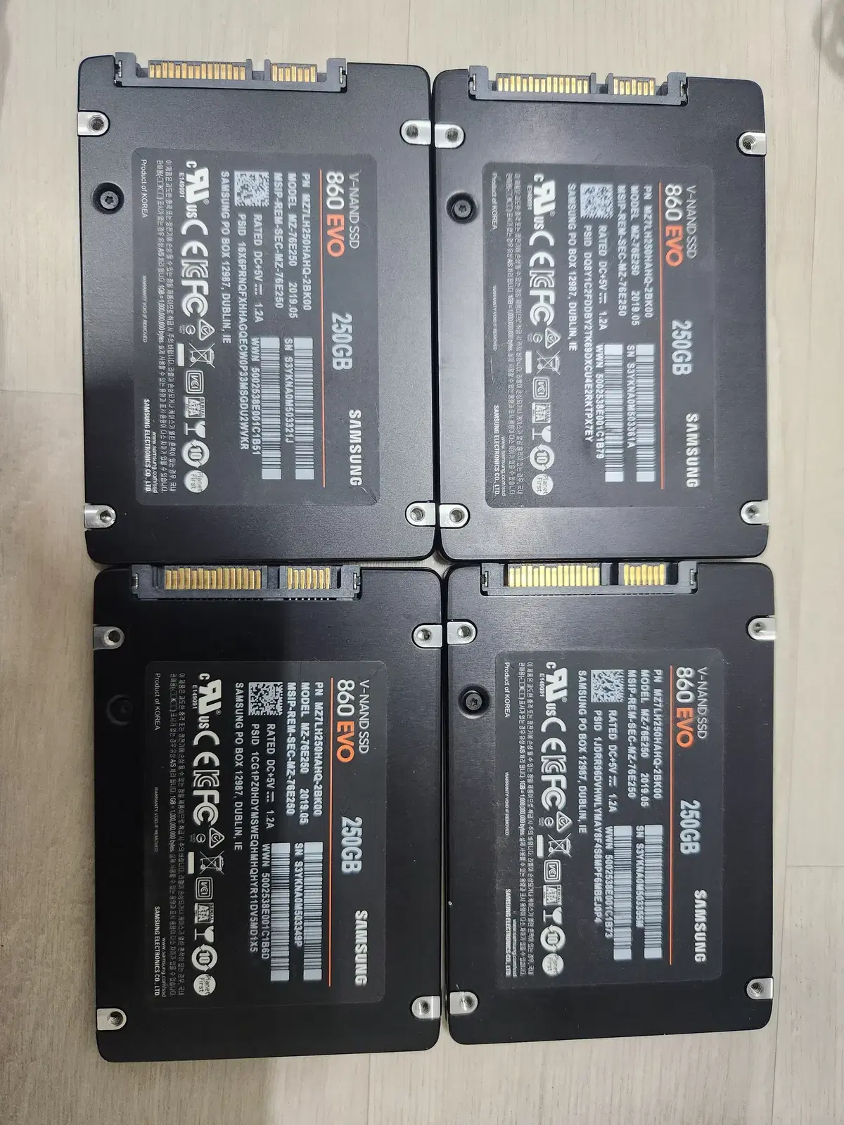 삼성 SSD 860 EVO 250GB 윈도우10설치