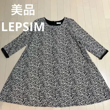 LEPSIM 렙심 A라인 긴팔 원피스 튜닉 L사이즈