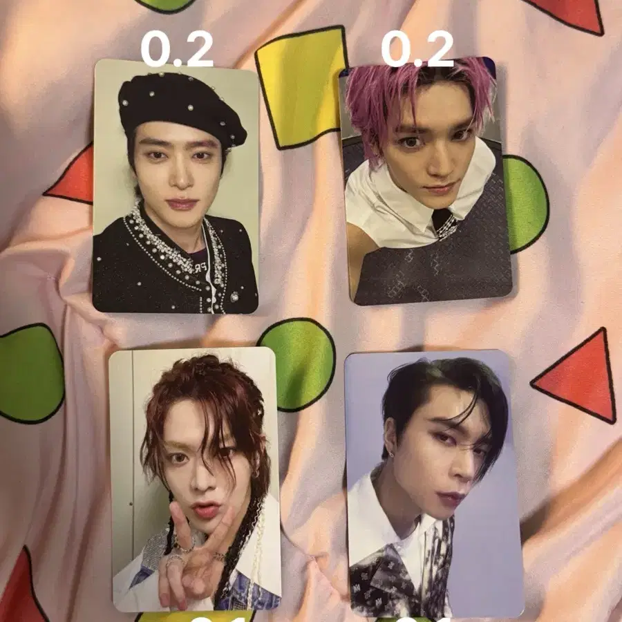 NCT포카 양도 합니다! (쟈니,유타,재현,태용)