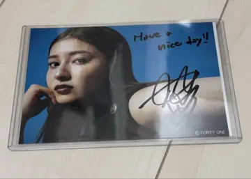 요시카와 아이 직필 공식 브로마이드 사진