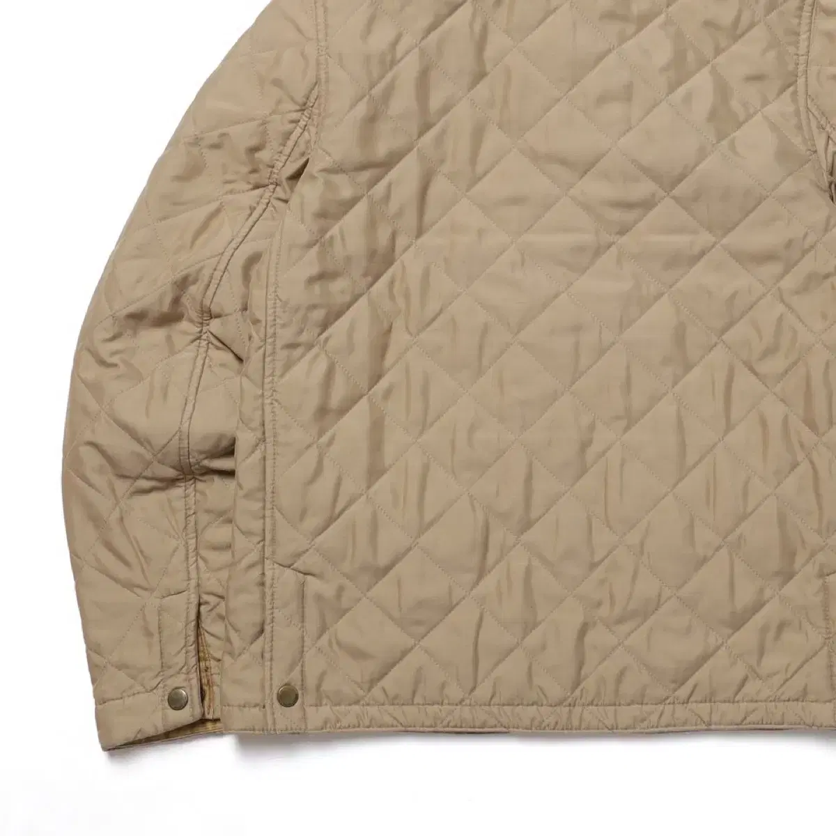 랄프로렌 Quilted Suede Hunting Jacket