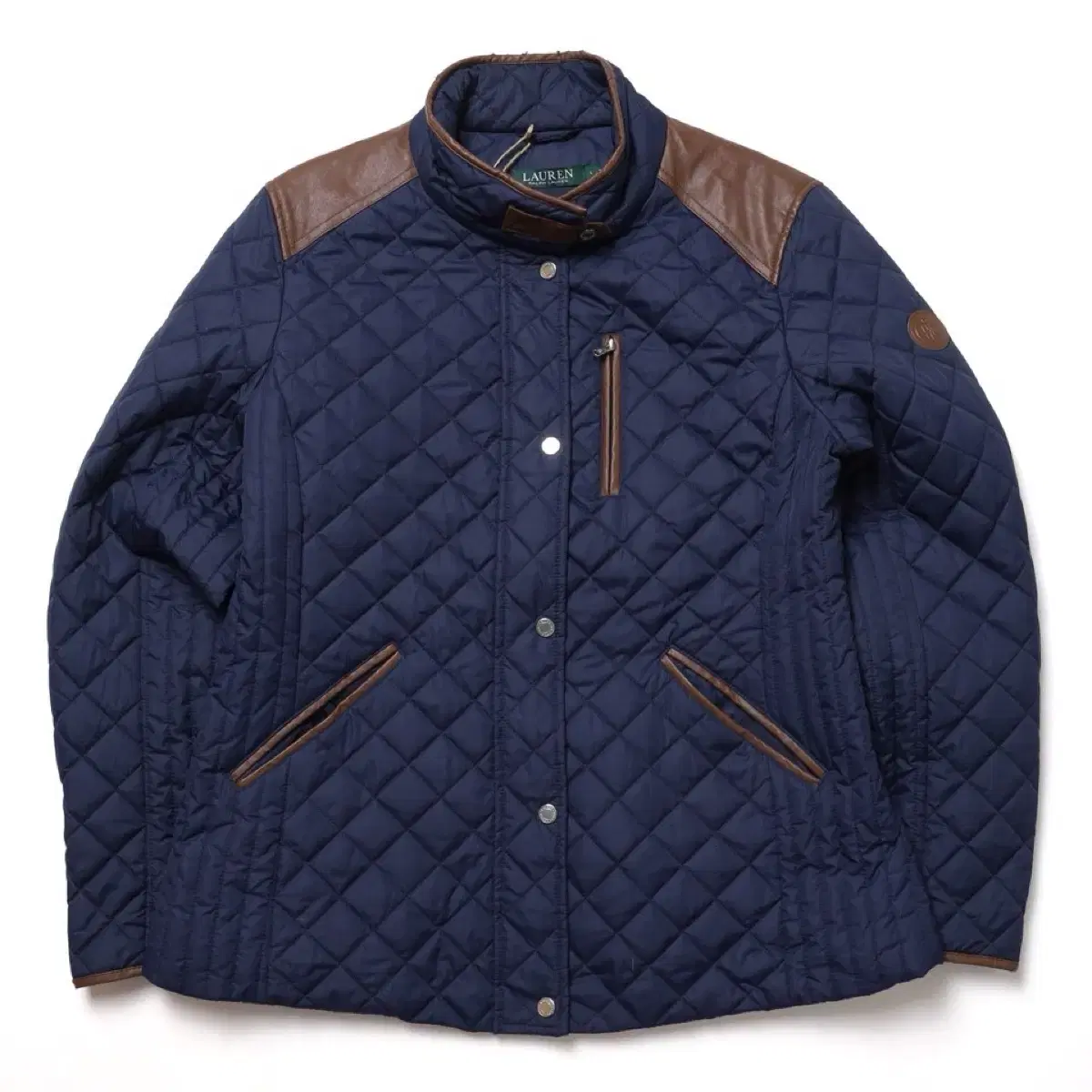 로렌 랄프로렌 Quilted Suede Jacket