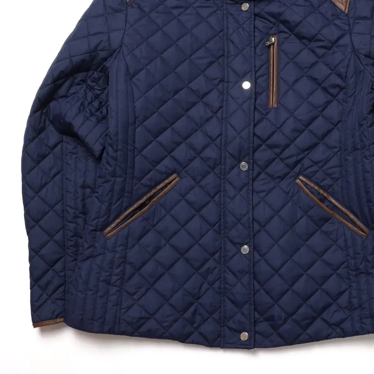 로렌 랄프로렌 Quilted Suede Jacket