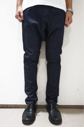 ISAMU KATAYAMA BACKLASH 터키 데님 사루엘 팬츠