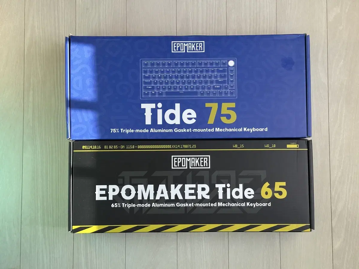 Epomaker Tide 75 / 65블루 키보드