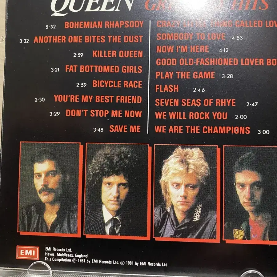 Queen cd