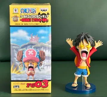 원피스 월드 콜렉터블 프랭키 장군 루피 초파 2종을 소개합니다.