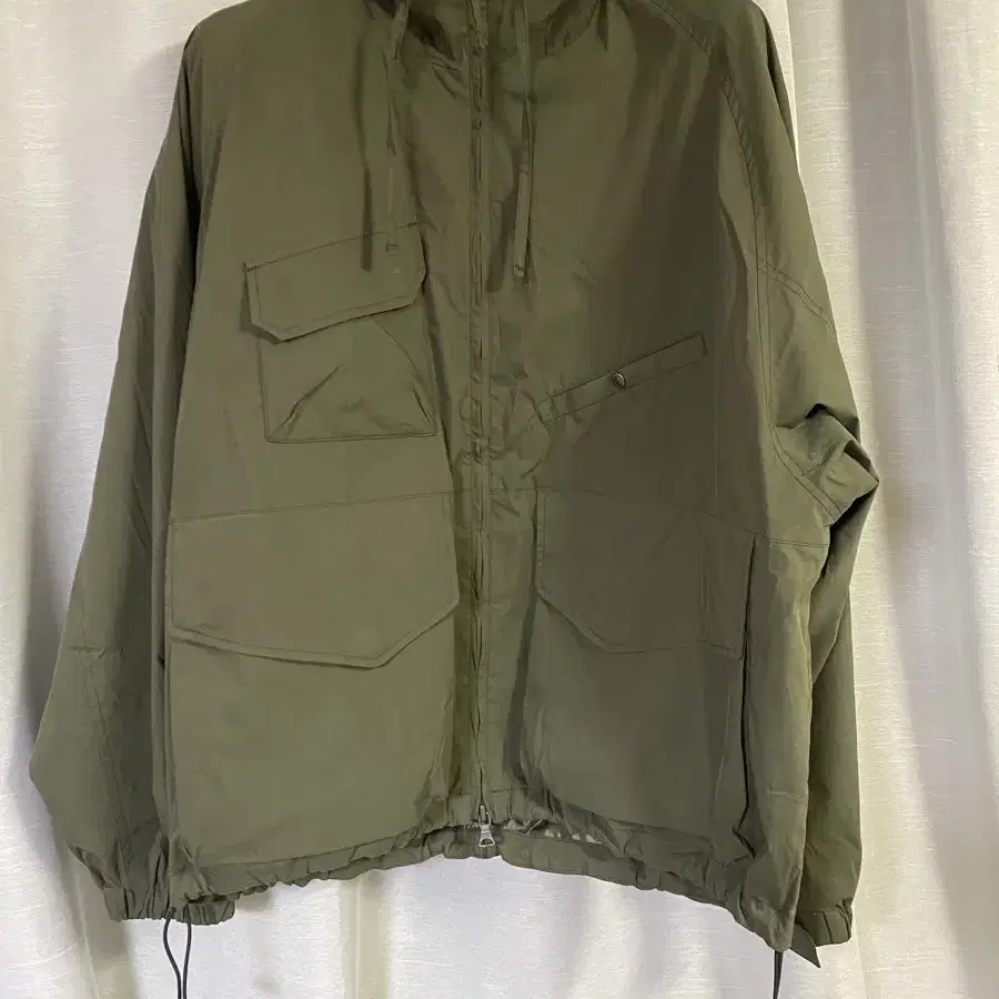 유니폼브릿지  ae shell parka olive L