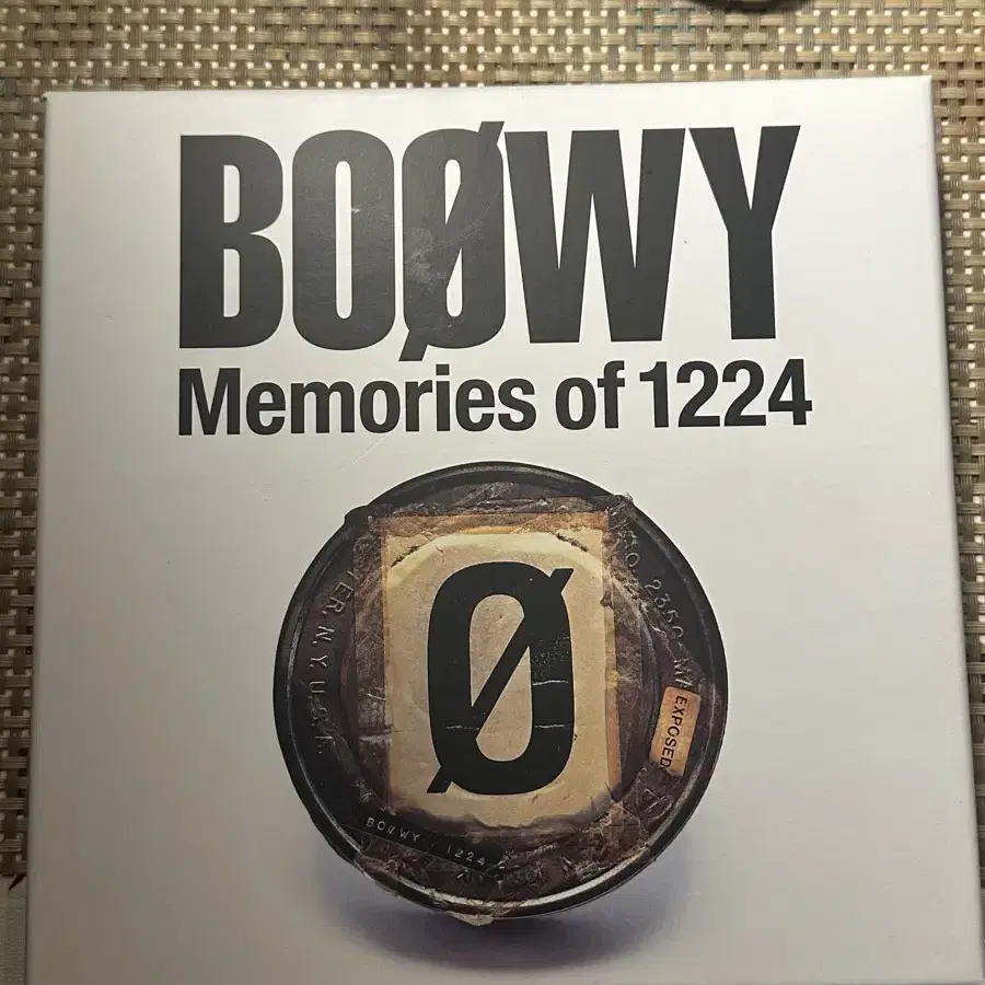 BOOWY Memories of 1224 한정 생산 앨범