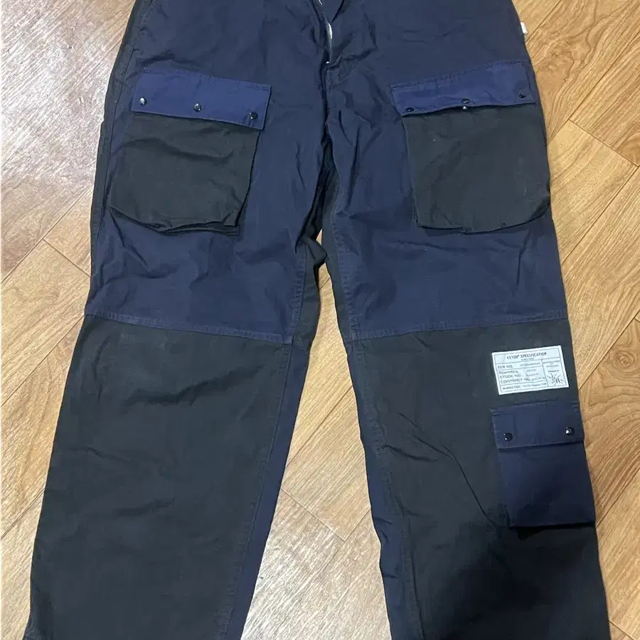 fetch Ripstop cargo pants navy (XL 사이즈)