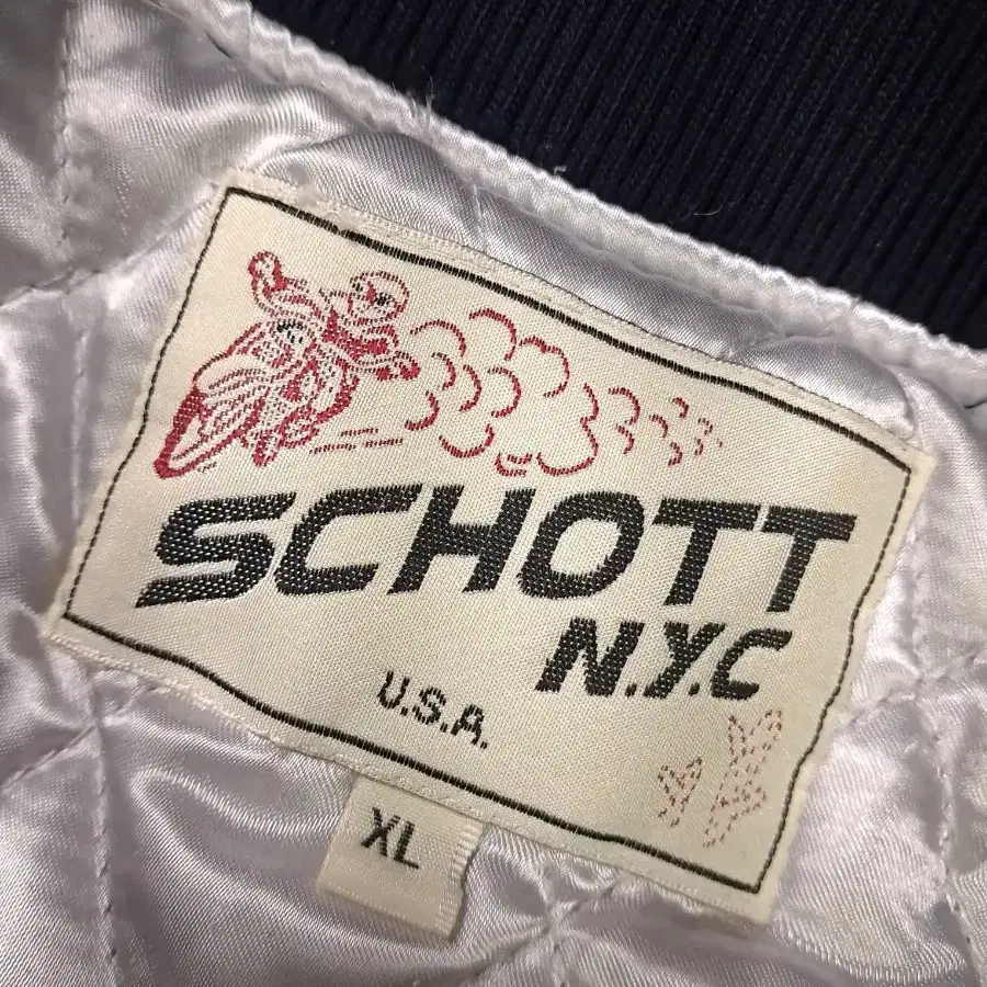 오리지날 쇼트 SCHOTT 벨벳 슈베니어 자켓