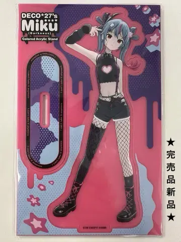 DECO*27 데코믹스 다크니스 컬러 아크릴 스탠드 카라