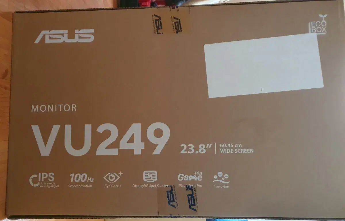 24인치 100Hz 1ms 모니터 ASUS VU249HFI-W