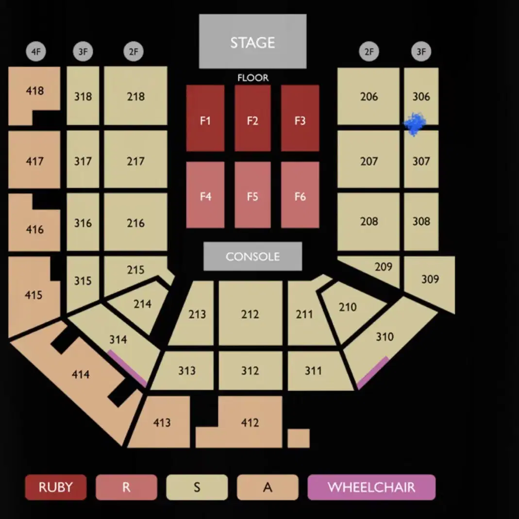 제니 루비 콘서트 30n 잘보이는 자리 wts jennie