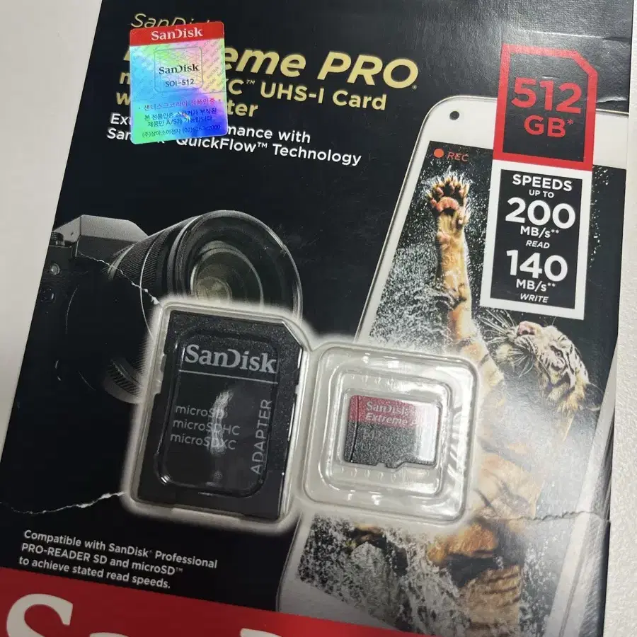 SanDisk 512GB (Extreme PRO)