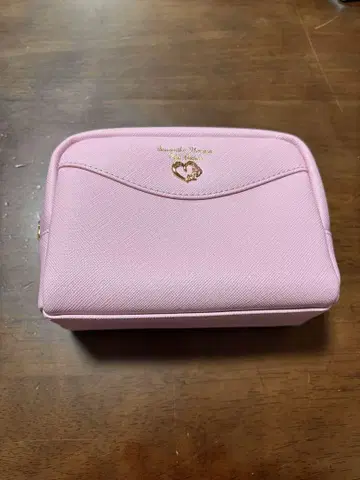 사만사타바사 핑크 하트 로고 파우치