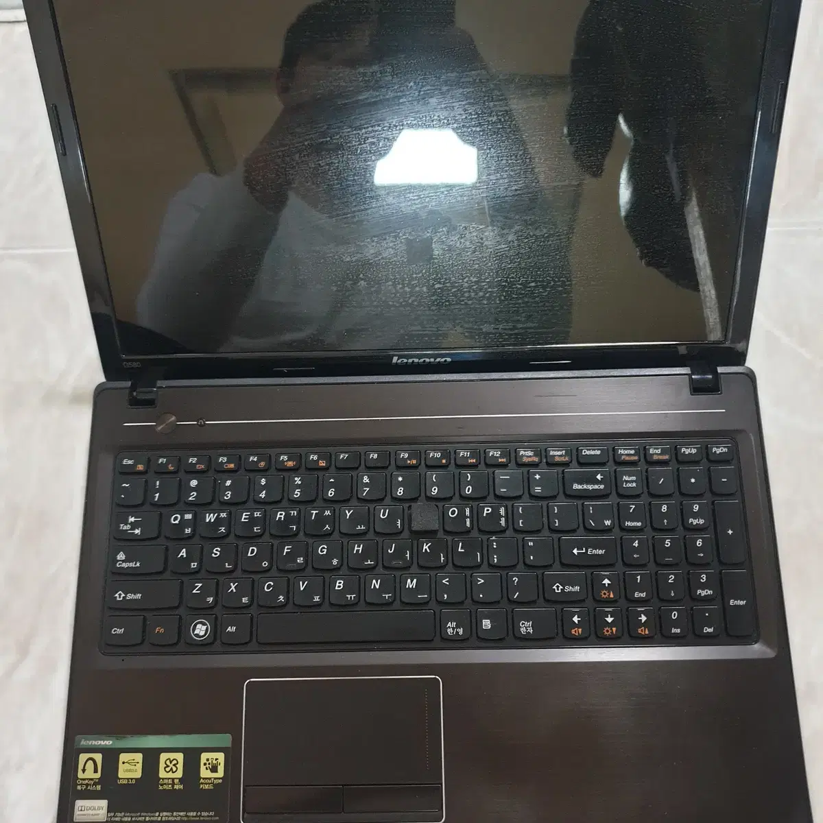 노트북/레노버G580/i5 3210/램8g/ssd128g