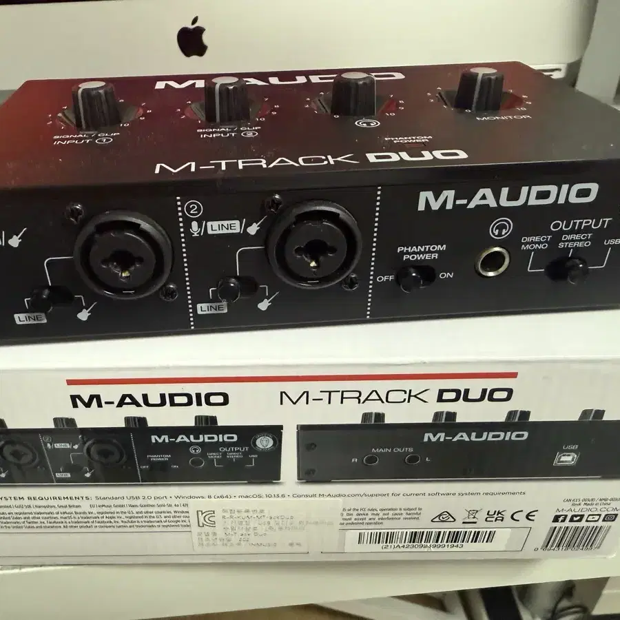 M-AUDIO DUO 판매합니다