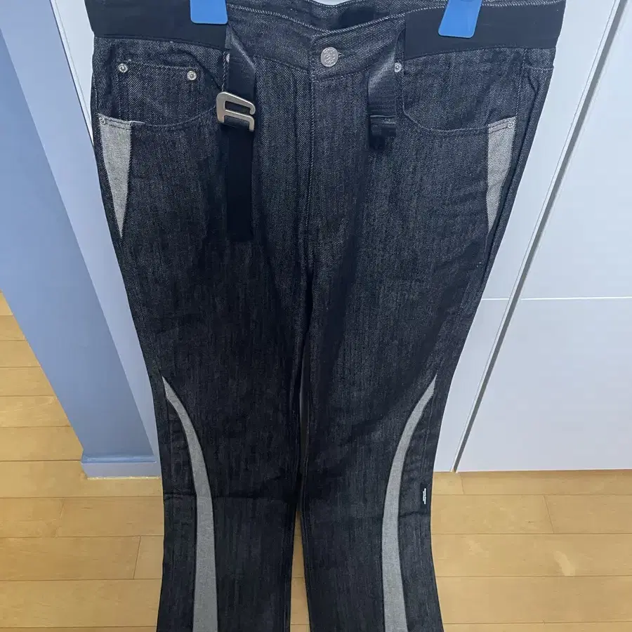 [2] 오프닝 프로젝트 optical denim pants