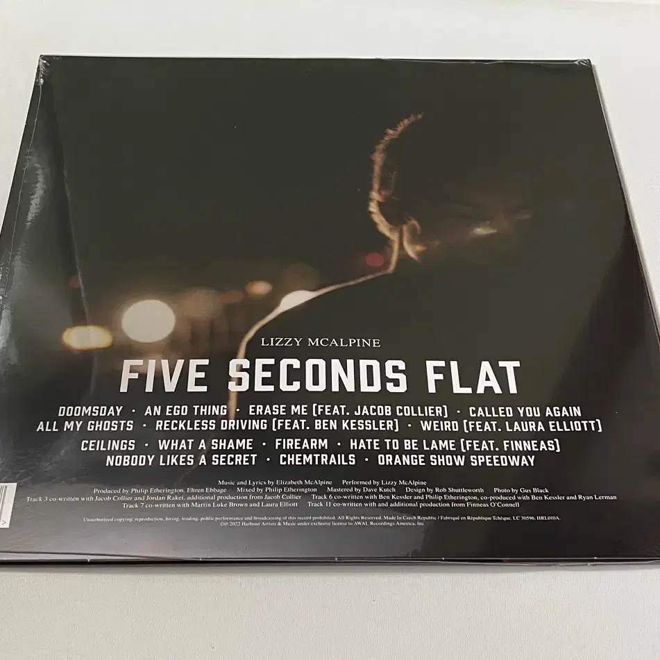 lizzy mcalpine - five seconds flat Vinyl