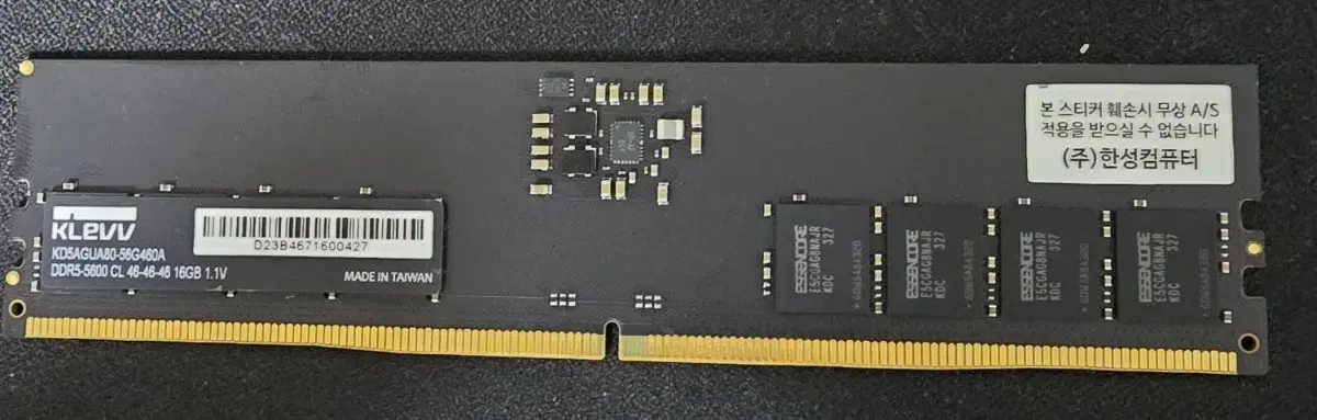 klevv ddr5 5600 16gb 램