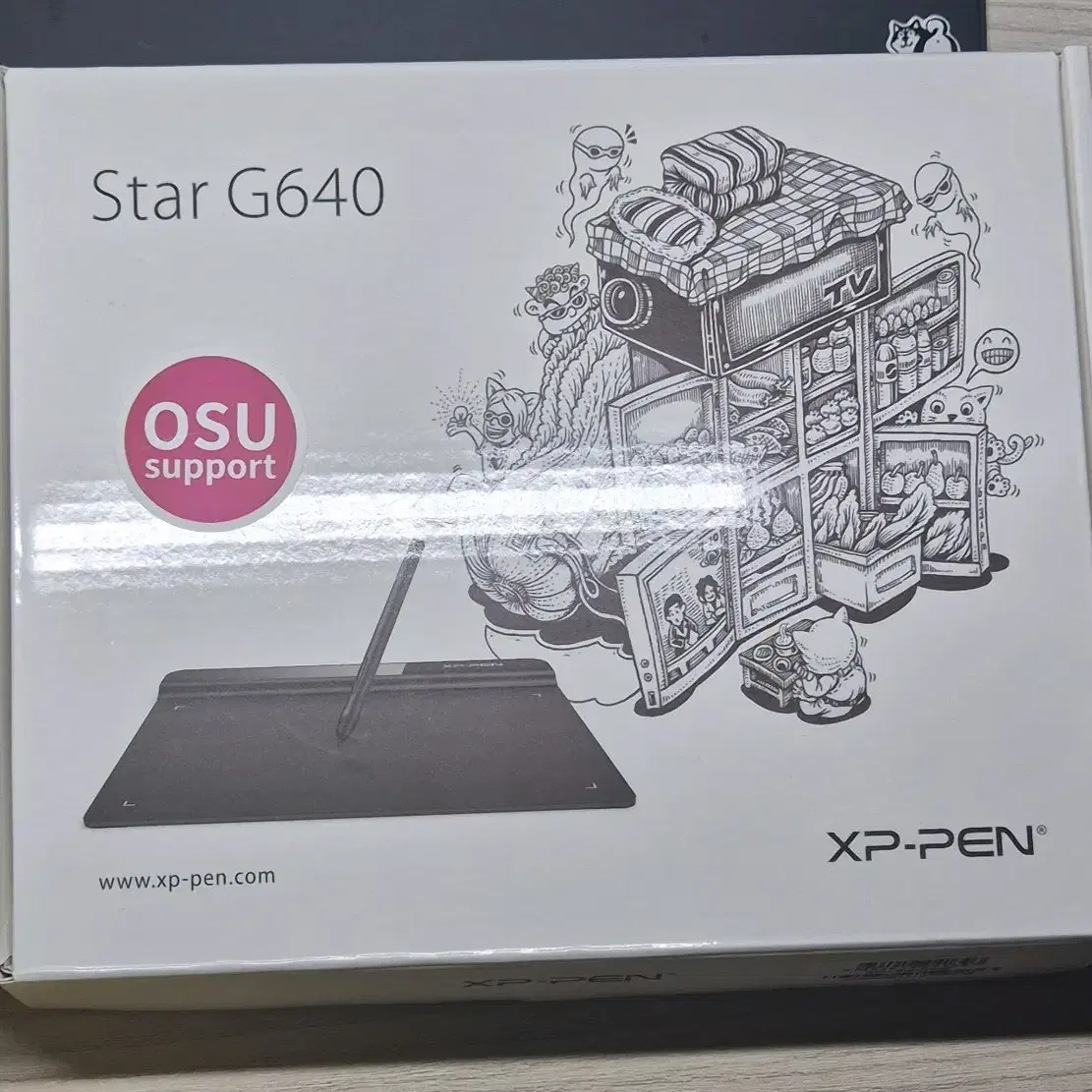 xp-pen star G640 액정태블릿