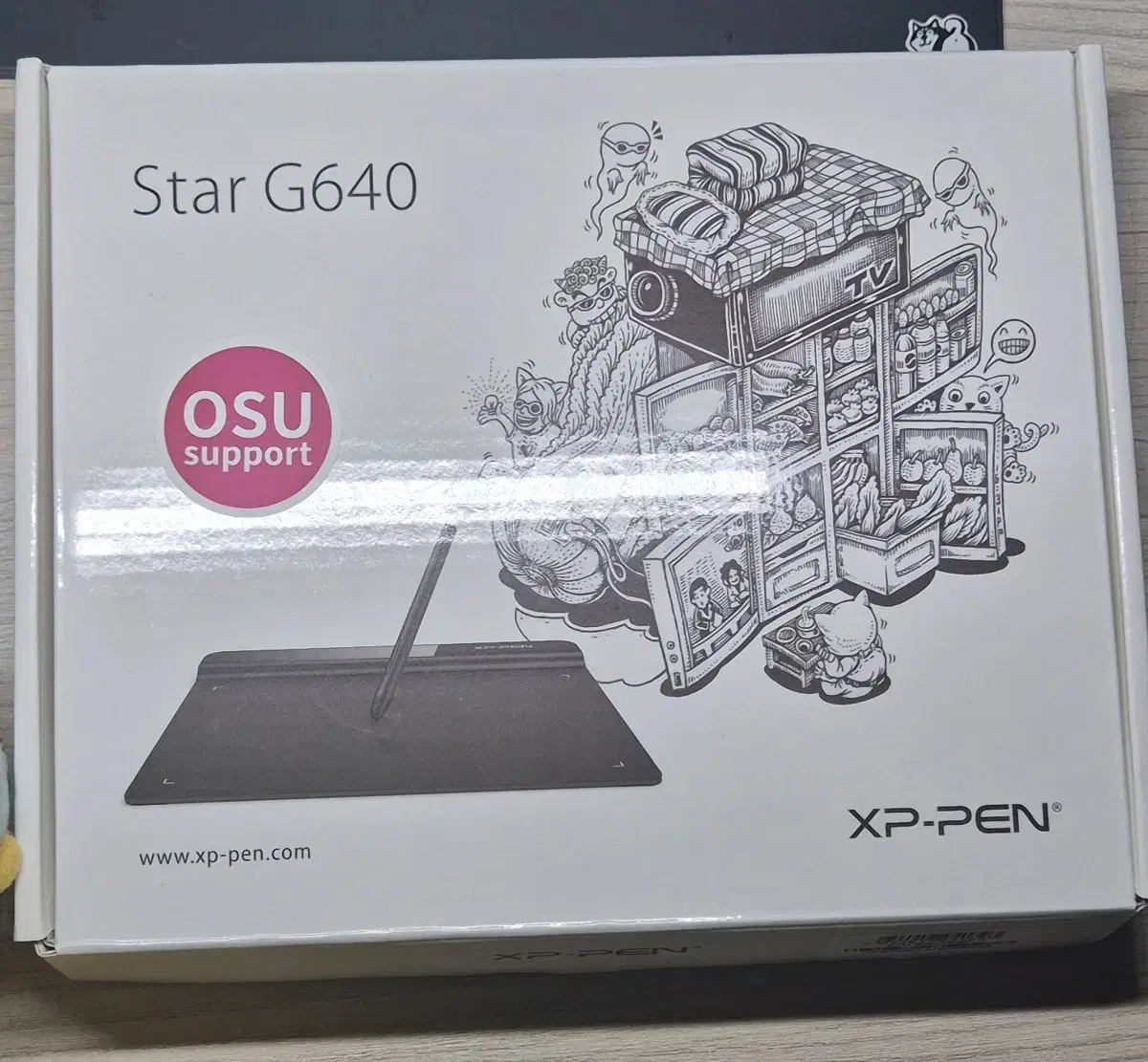 xp-pen star G640 액정태블릿