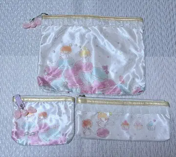 산리오 키키라라 파우치 리틀트윈스타 마카롱 티슈 파우치