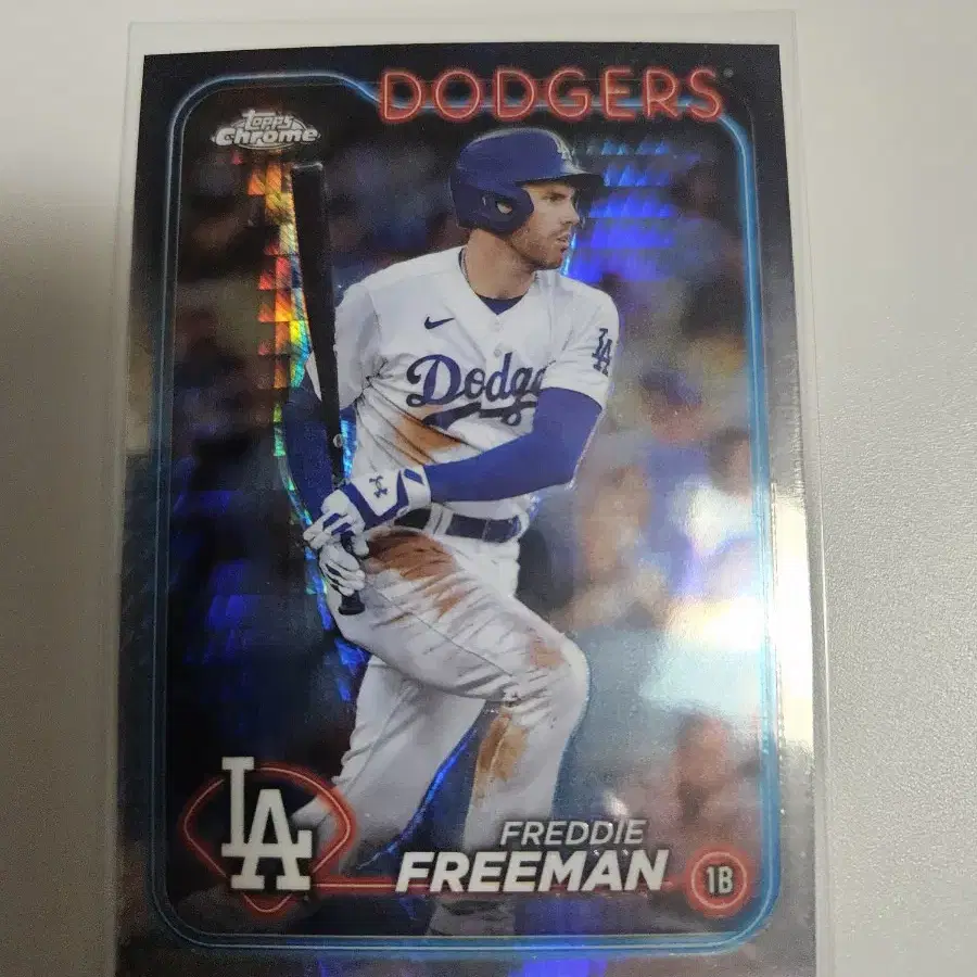 프리먼 2024 Topps Chrome 프리즘 리플렉터