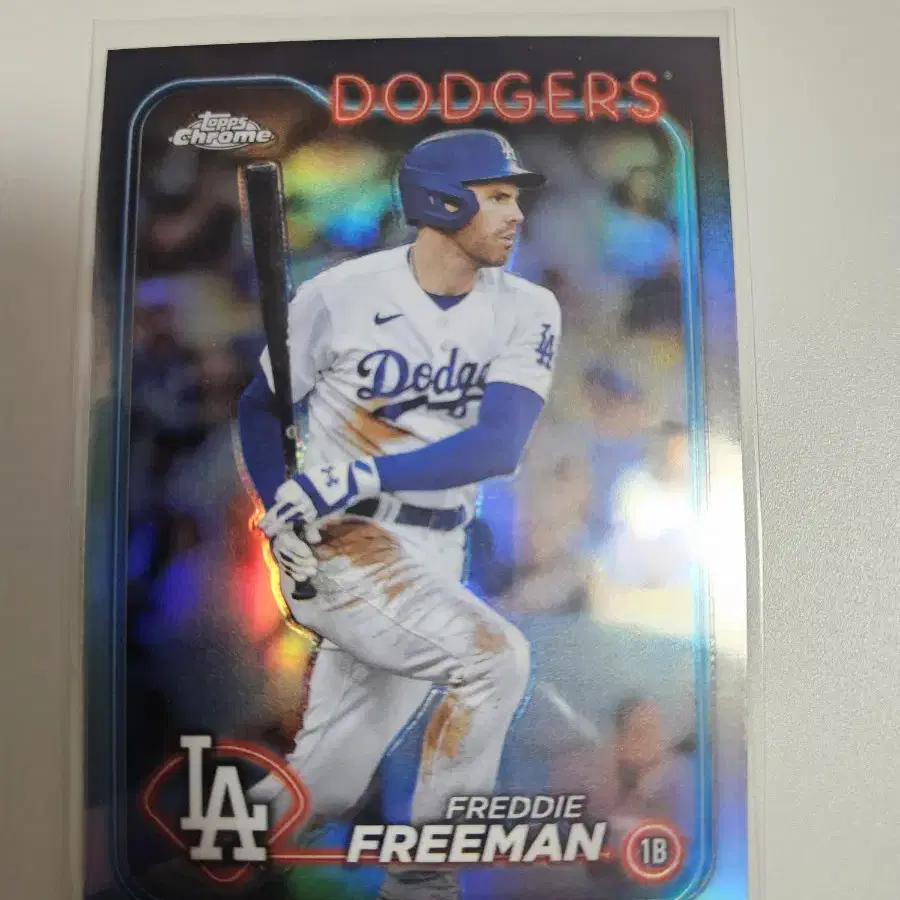 프리먼 2024 Topps Chrome 리플렉터 카드