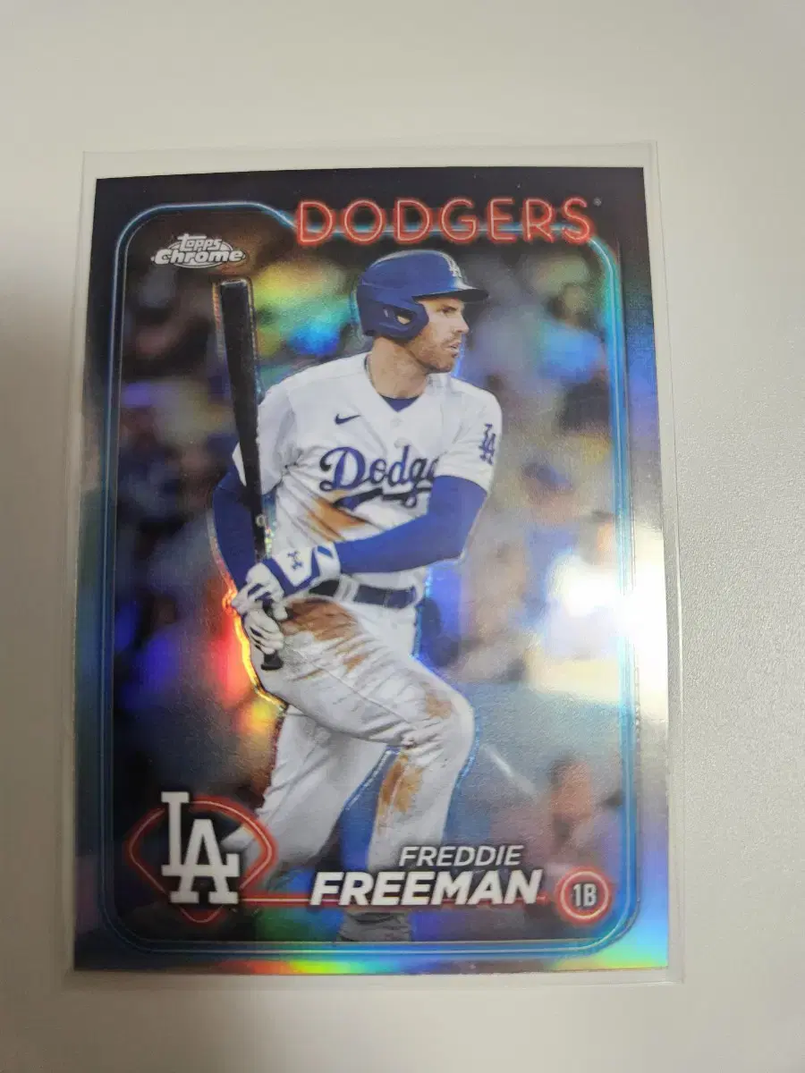 프리먼 2024 Topps Chrome 리플렉터 카드