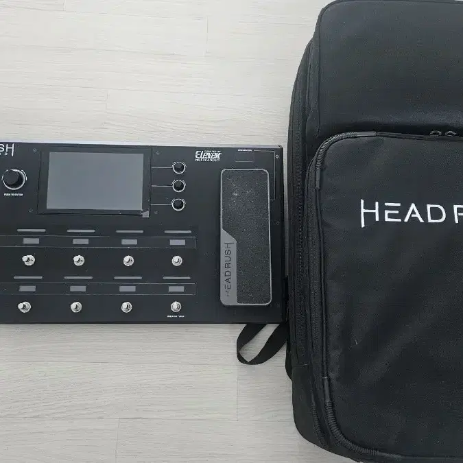 헤드러쉬 페달보드와 정품긱백 급처 (headrush pedalboard)