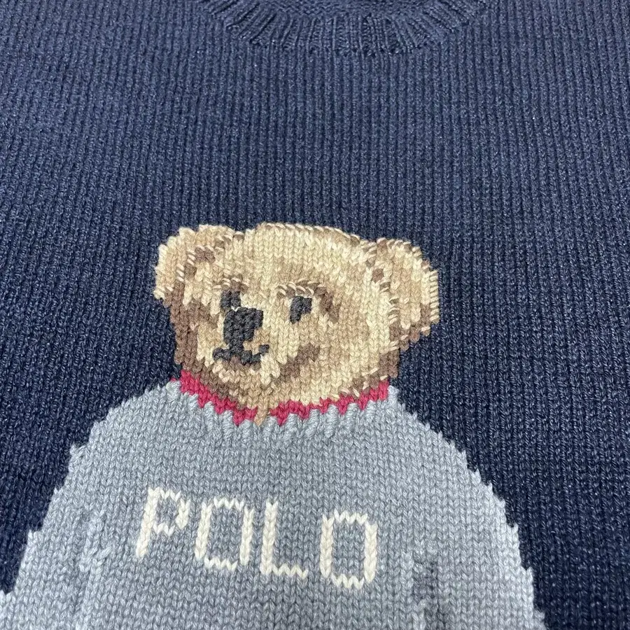 폴로 polo 베어 니트