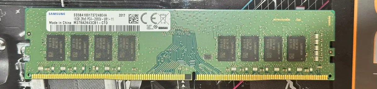 삼성 ddr4 16g 2666 램 팝니다