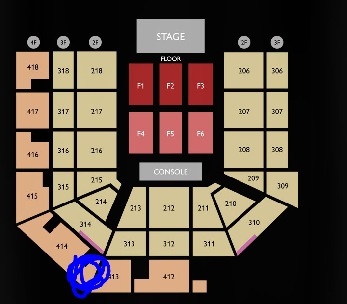제니 콘서트 414구역 단석 양도