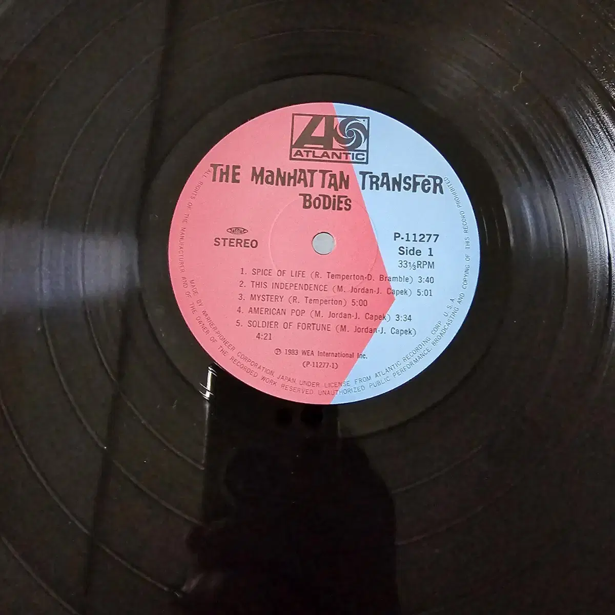 Manhattan Transfer - Bodies & Souls LP