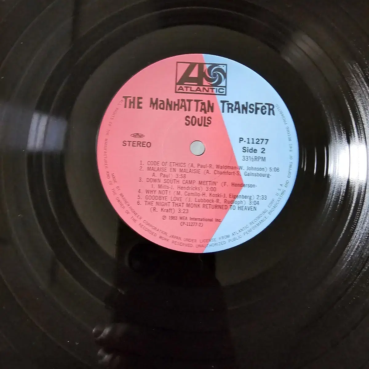 Manhattan Transfer - Bodies & Souls LP